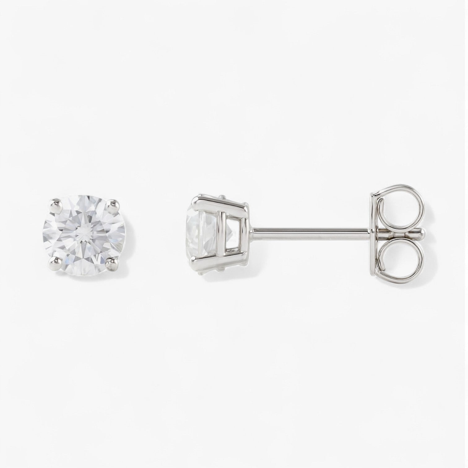 The Classic Diamond Stud Earrings