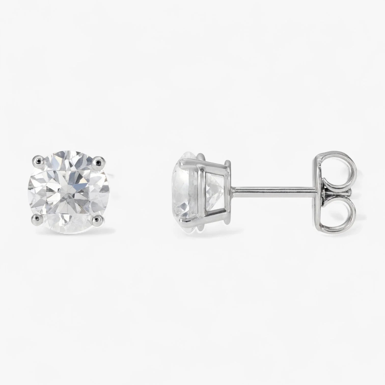 The Classic Diamond Stud Earrings