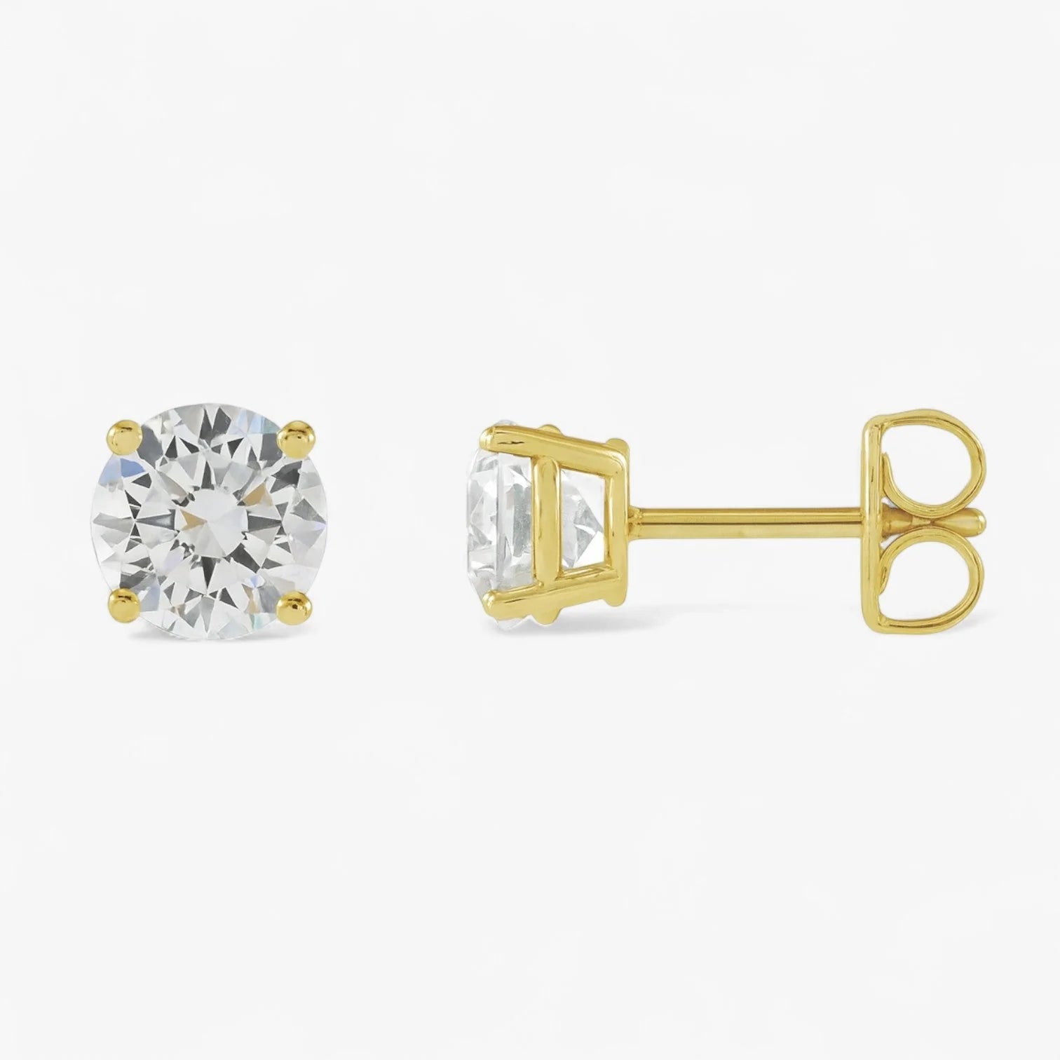 The Classic Diamond Stud Earrings