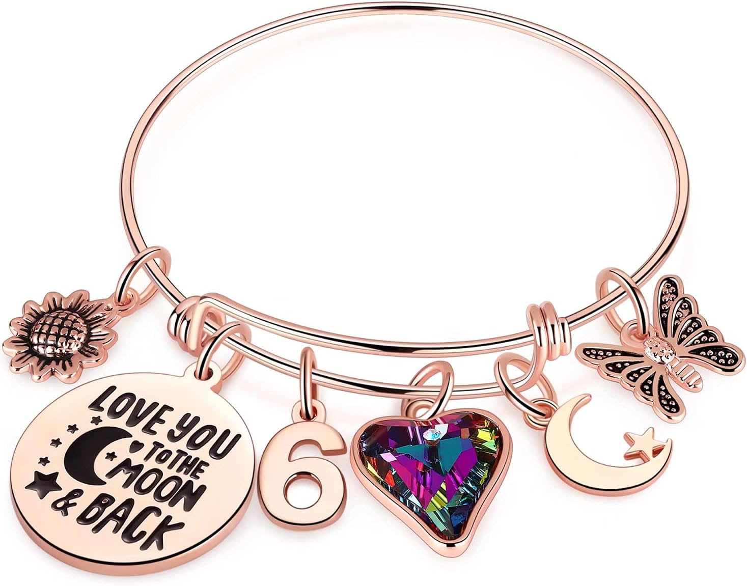 Birthday Gifts for Women Girls Bracelet, Birthday Charm Bracelets 10Th 20Th 30Th 40Th 50Th 60Th 70Th 80Th 90Th Birthday Gift for Daughter, Sister, Friend, Teen Girls, Mom, Grandma