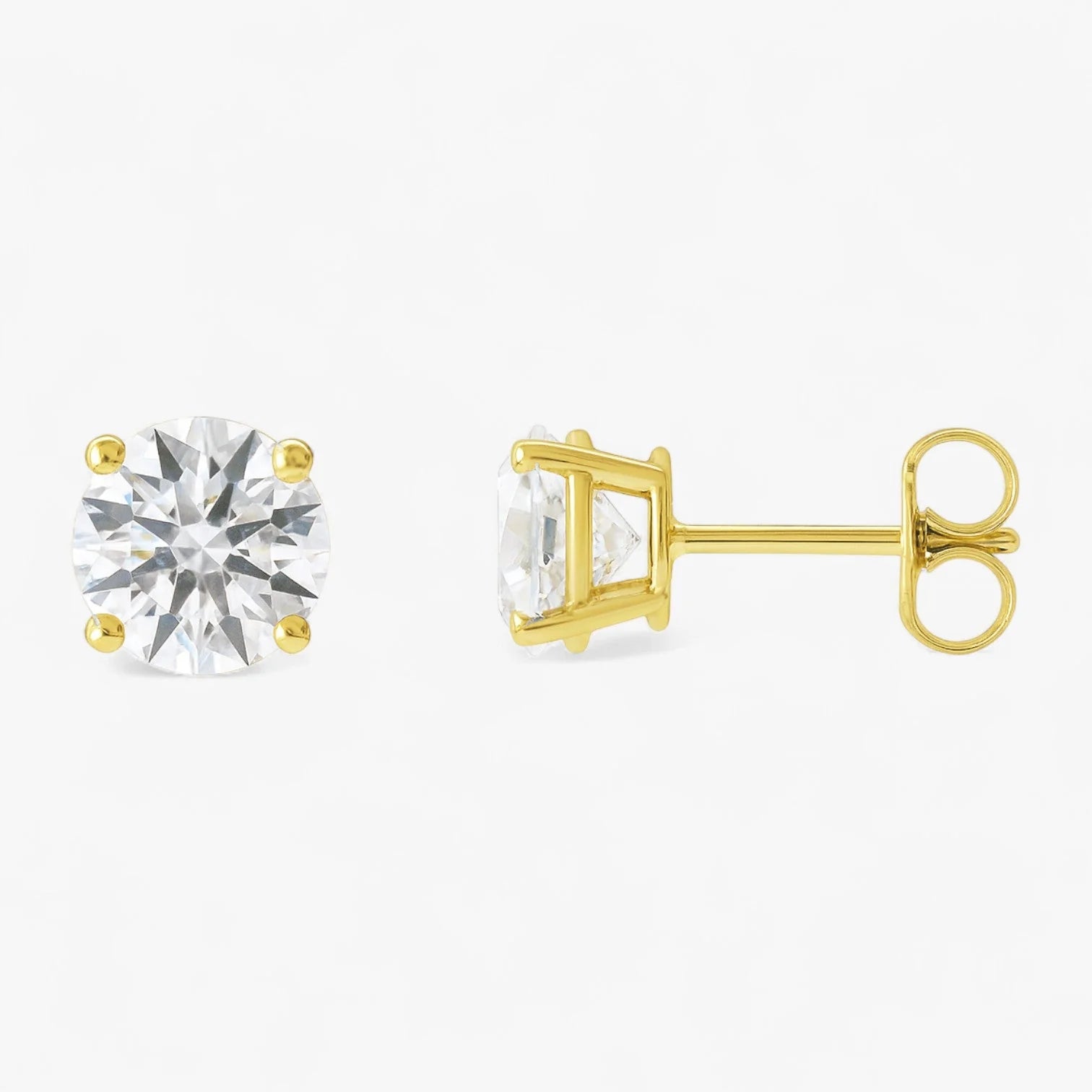 The Classic Diamond Stud Earrings